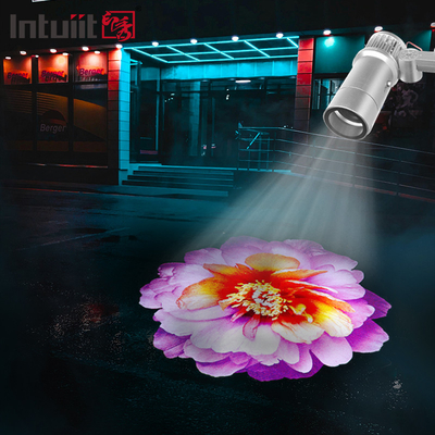 60W Outdoor Led Logo Light Projector Advertising Display IP65 Gobo Projector For Shop Store