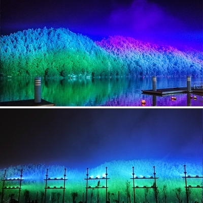 48X40W City Color Light RGBW 4in1 Ip65 Waterproof High Building Wall Washers Stage Light