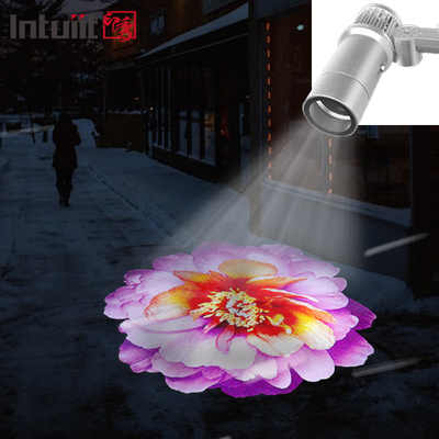 60 Watts Custom Logo GOBO Projector Lights Outdoor LED GOBO Projector Lamp IP65 Waterproof For Business Store Front Advertising And Wedding