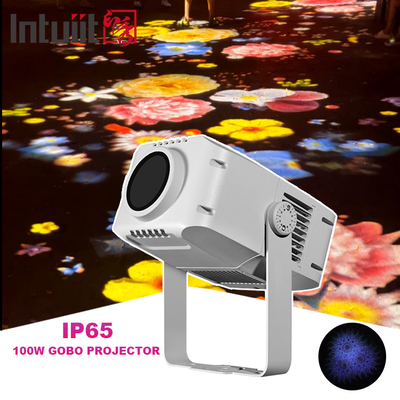100w Rotating Outdoor Advertising Waterproof Led Gobo Logo Projector Light