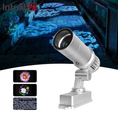 60W Custom Led HD Color Chang Indoor And Outdoor Ip65 Waterproof Rotating Advertising Image Projection Lamp Gobo Logo Projector