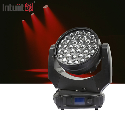 37x10W Zoom Beam Wash Moving Head Light For Stage Lighting Effect With RGBW 4in1 LED And DMX Control Dj Disco And Nightclub