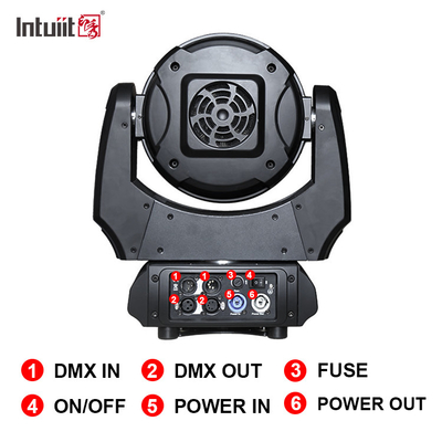 LED Stage Light 19x10W DMX RGBW 4in1 Zoom LED Wash Wall Moving Head Light For DJ Bar Disco Club Concert
