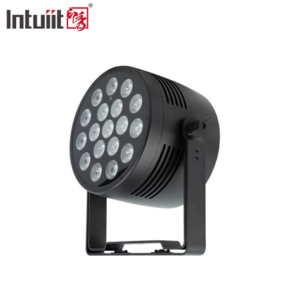 DJ Light 18pcs 20W 6IN1 RGBWA-UV Flat Par Outdoor Architectural Wash Light IP65 18x20W LED Waterproof Par