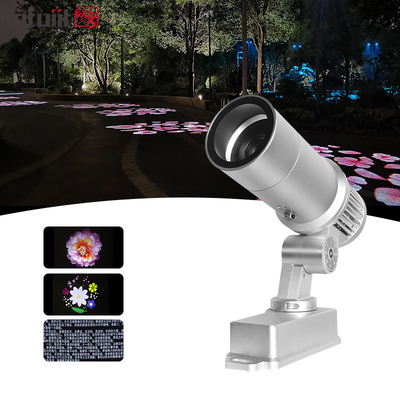Outdoor Waterproof Advertising Gobo Projector Light 60W Pattern Rotation Led Gobo Logo Light