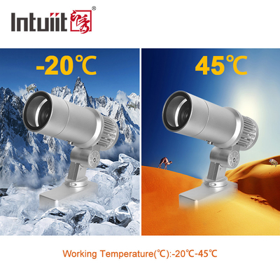 Outdoor 60W Custom Logo Gobo Image Projector IP65 Outdoor Rotating Led Advertising Projector Light