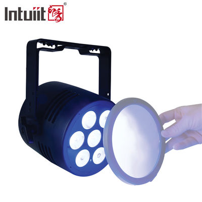 IP65 Waterproof Professional Stage DJ Disco Lights 7*20W RGBWA UV 6in1 LED Par Lights with DMX512 Control
