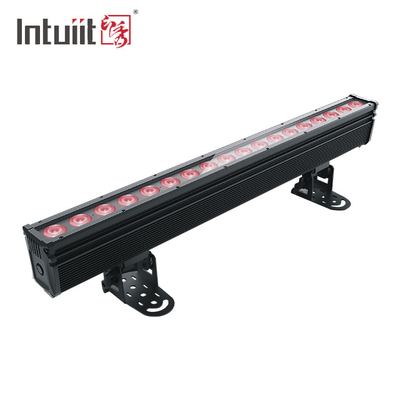 18×10W RGBW 4in1 Waterproof Outdoor LED Wall Wash Light DMX Stage Outdoor Pixel LED Bar Lighting IP65 Projection Lights