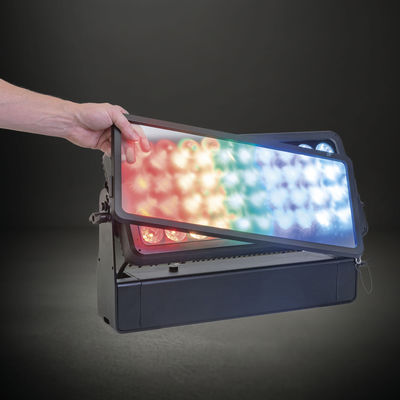Led City Color Light 400W Outdoor Architectural Building Led Wall Washer Light 40pcs 10w Rgbw 4in1 Outdoor Wall Wash Light
