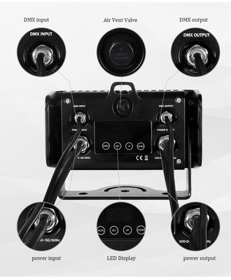 Outdoor Waterproof 6x5W City Color LED Wall Washer Light 4in1 RGBW Floodlight for Hotels & Buildings DMX512 Control Mode