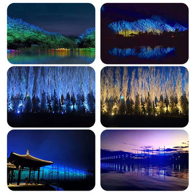 City Color LED Architecture Light IP65 1500W RGBW 4IN1 LED DMX Led Wash Light Outdoor