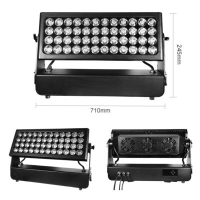 Factory Wholesale 2000W LED Flood Light Outdoor IP65 48x40W RGBW 4in1 Architectural Wash Light for City Beautification Project