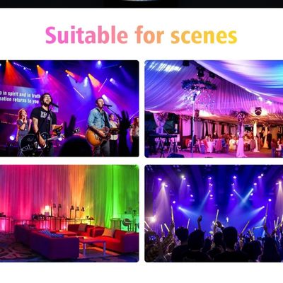 60x12W RGBW 4in1 Led par light Dj stage wedding party dj disco led wash