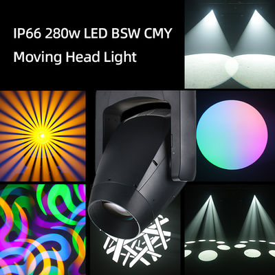 IP66 Beam / Spot / Wash BSW 280w CMY LED Moving Head Beam Wash Spot Light Disco Stage Light