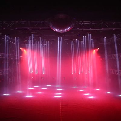 DJ Party Light 37*10W RGBW Quad 4 in 1 LED Moving Head Wash Zoom