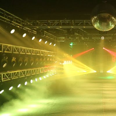DJ Party Light 37*10W RGBW Quad 4 in 1 LED Moving Head Wash Zoom