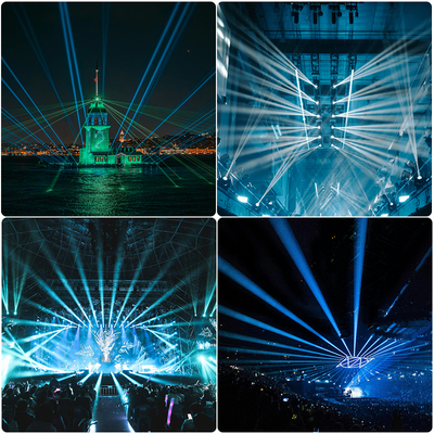 New IP66 Waterproof 100w Laser Beam Moving Head Light Outdoor Dmx Stage Lighting Equipment