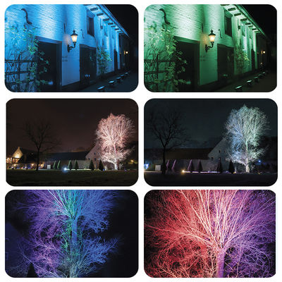 400W RGBW 4in1 Waterproof LED Wash Light City Color Light Wash Moving Head Stage Light For Outdoor Buildings