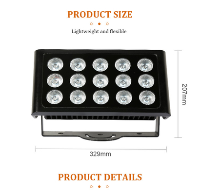 RGBW Outdoor IP65 Waterproof 80W LED City Color Wall Washer Lights for party event