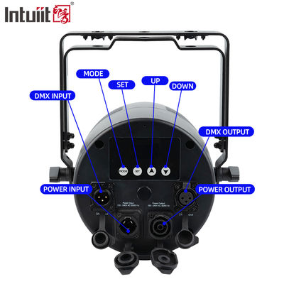 LED 7*20W RGBWA-UV 6-IN 1IP65 Waterproof Par LIightsMX Control Outdoor Stage Par Light for theme park