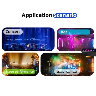 Wash Light IP20 DMX512 Advanced Smart Music Solution 24*2W RGBW LED Lights Linear Bar Wall Washer