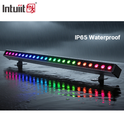 Battery Power 24x2W DMX512 LED Wall Washer IP65 Waterproof with RGBW Effects for Commercial Outdoor Lighting