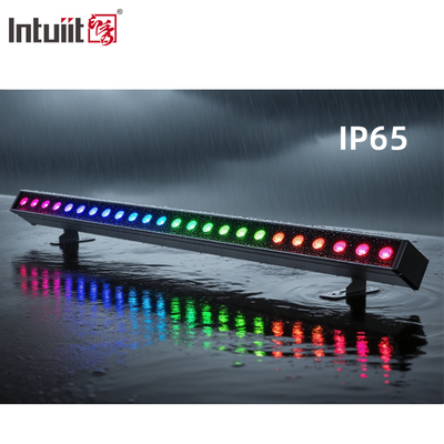 NEW Outdoor Building Led Wall Washer Light IP65 24*2w Waterproof RGBW Wall Washer Bar DJ Led Pixel bar Stage Light Party