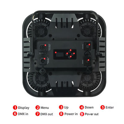 4-Eye 4*90W COB LED Audience Blinder — IP65 RGB DMX512 Wide Flood Light for Stage, Concert & Outdoor Festivals
