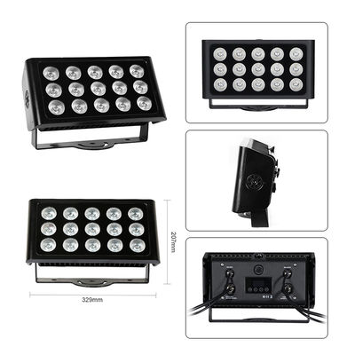 LED IP65 Outdoor Waterproof 80w RGBW 4in1 Wash City Color Lights DMX512/Auto Control for DJ Disco Party Club