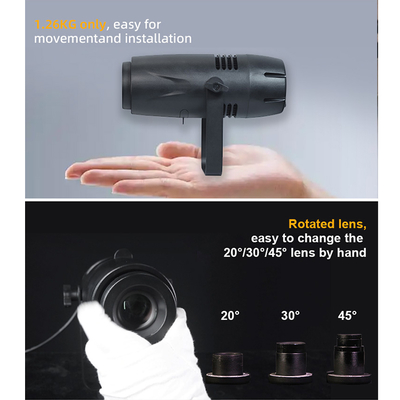 Led Gobo Projector 40w Led Projector Indoor Projection Lamp Gobo Custom logo Welcome Light Led Projector