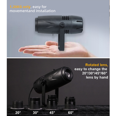 40W Custom LED Gobo Projector Static or Dynamic Image for Advertising