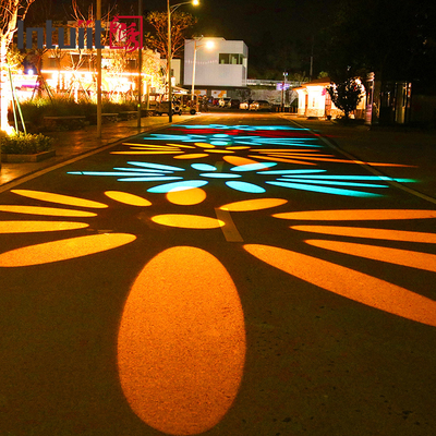 Professional 200W Outdoor Waterproof Advertising LED Rotated Gobo Logo Project Projection Projector Light IP65