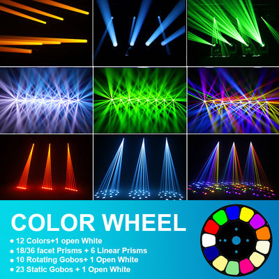 2025 Pro IP66 100W Laser Moving Head Light Outdoor Waterproof Beam Stage Light DMX DJ Lighting Equipment