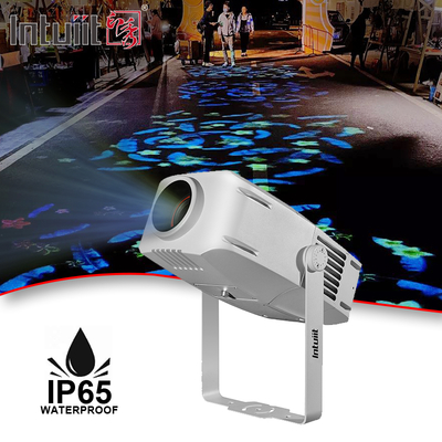 400W RGBW LED Customized Logo Gobo Projector Light IP65 Waterproof Rotating Led Logo Projector Light for Outdoor