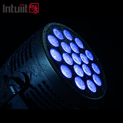 LED 7/12/18X20W Rgbwa Uv 6In1 Waterproof DMX 512 Led Par Light for Outdoor Projects