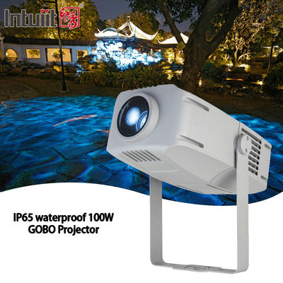 100W Outdoor Colorful Water Gobo Projector Night Club Disco Effect Light Waterproof Landscape Lamp Light Advertising Light