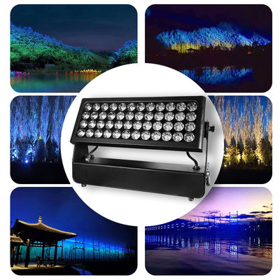 1500W IP65 Waterproof Outdoor Washing Stage Lights RGBW 4in1 City Color LED Wash Light for Background Floodlight