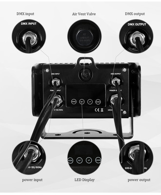 Waterproof IP65 City Color DMX512 6x5W Rgbw Outdoor Led Wall Wash Flood Light