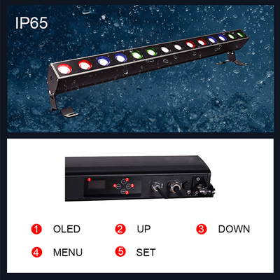 14x10W LED Pixel Bar Light RGBW 4in1 LED Wall Washer Light
