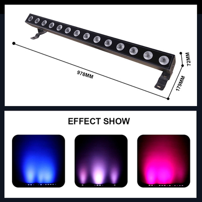 14x10W LED Pixel Bar Light RGBW 4in1 LED Wall Washer Light