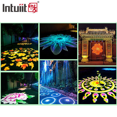 100W Waterproof Outdoor LED Gobo Projector DMX512 Control logo Projector IP65 Waterproof Gobo Light