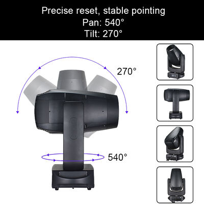 CMY 280W LED Moving Head 3-in-1 Beam Spot Wash Hybrid Stage Light for Professional Stage Wedding Party Performance Live Show