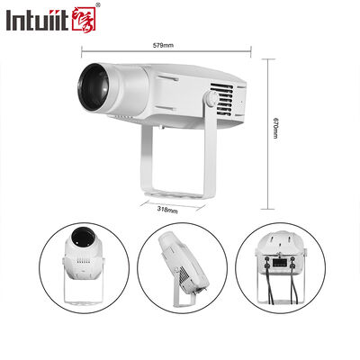400W Outdoor IP65 LED Water Wave Gobo Projector Light for museums theme parks dining venues