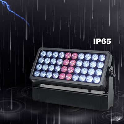 400W RGBW 4in1 Waterproof LED Wash Light City Color Light Wash Moving Head Stage Light For Outdoor Buildings