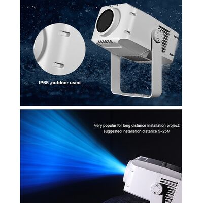 IP65 Waterproof Rotating LED 100W Projector - Aluminum Alloy Gobo Light for Custom Logo Advertising & Outdoor Branding