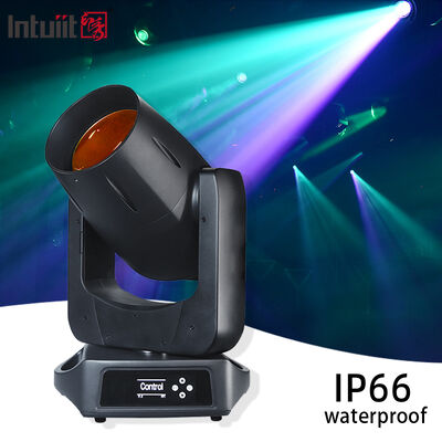 200W LED IP66 Moving Head Light with 12+1 Color DMX512/RDM Control for Theaters, Shows, Weddings & Clubs