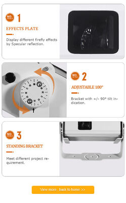 Firefly Lights Star Projector Laser Christmas RGB Discoloration 13W for Tree Ceiling Garden Lawns Courtyard Outdoor Indoor Use