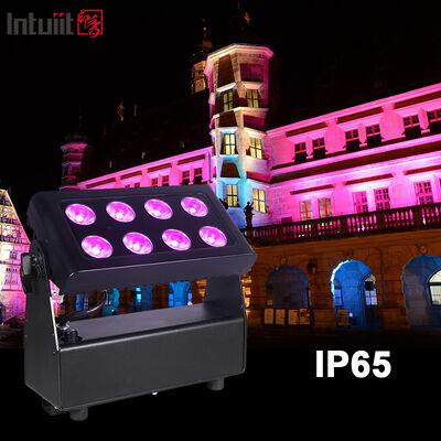 Led 8x15W RGBW Wall Washer Hotel Villa Exterior Wall Landscape LED Lamp Building Lighting Garden Landscape Decoration for Outdoor