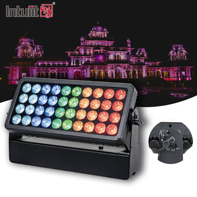 LED 40X10W RGBW 4 in 1 Outdoor Waterproof Wall Washer Wall Landscape Led Lamp Led Wallwasher Spotlight Floodlight