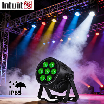 7x20W RGBWA-UV LED Stage Par Light DMX512 Control Par Light for Event Wedding Church Stage Party Par Lights